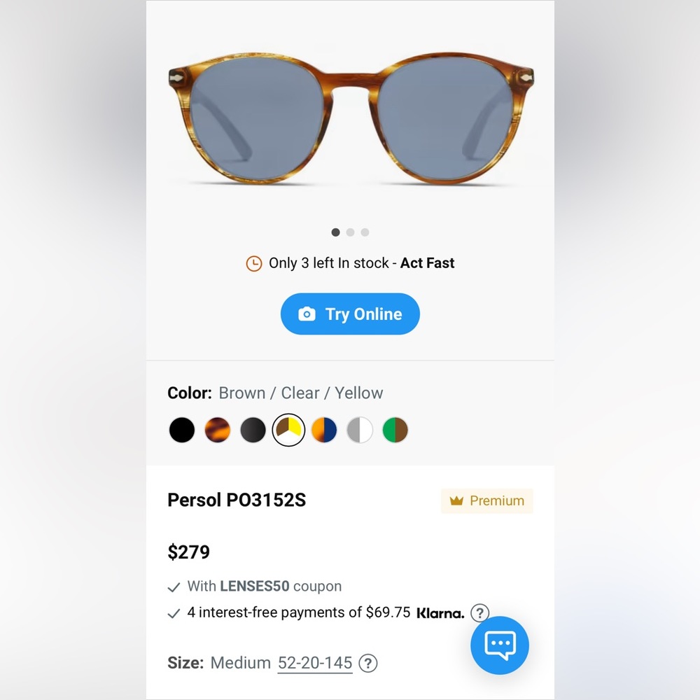 Persol sunglasses